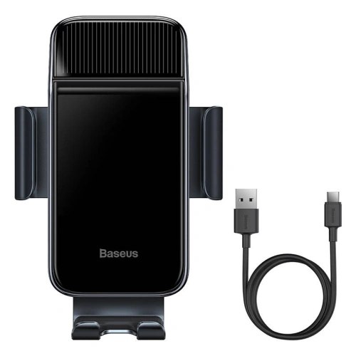 Buy Baseus solar gravitational car phone holder (black) - BSU2915BLK - {ean13} - Home Screen Store Europe