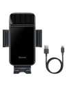 Buy Baseus solar gravitational car phone holder (black) - BSU2915BLK - {ean13} - Home Screen Store Europe