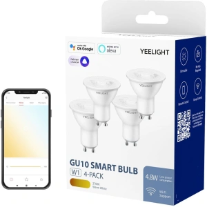 Buy Yeelight GU10 Dimmable Bulb (White) 4pcs - YLT061 - {ean13} - Home Screen Store Europe