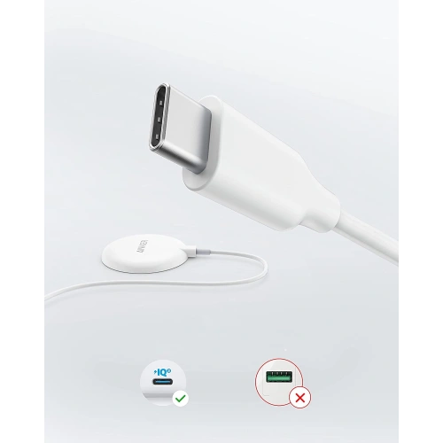 Kup Încărcător wireless Anker PowerWave Magnetic Pad Lite MagSafe Seria 7.5W Alb - AKR001WHT - {ean13} - Sklep Home Screen