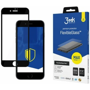 Kup 3MK Apple Hybridglas FlexibleGlass Max iPhone SE 2022/SE 2020/8/7 schwarz - 3MK2315BLK - {ean13} - Sklep Home Screen