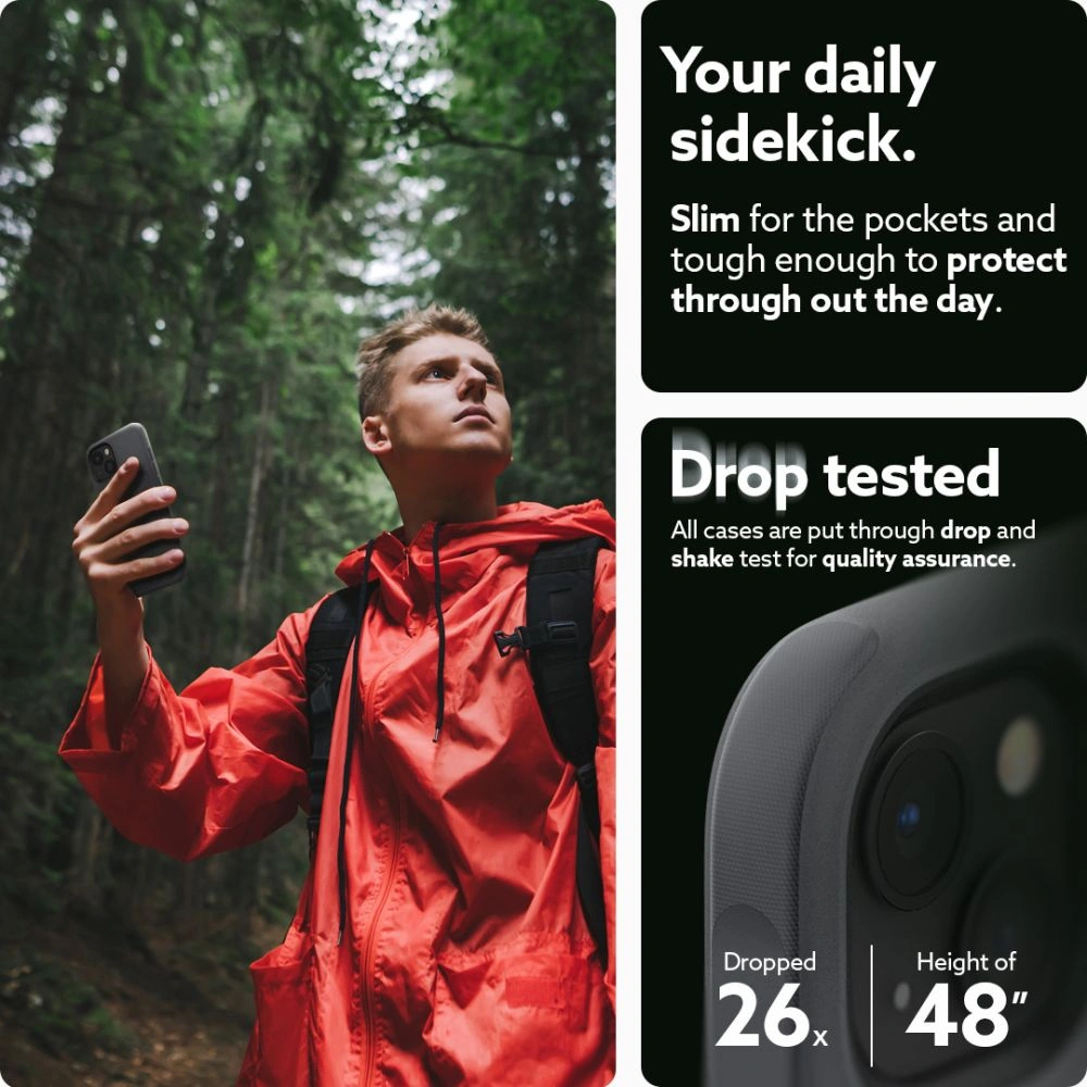 Etui Caseology Stratum Apple iPhone 13 Ash Grey