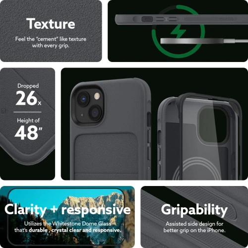 Kup Etui Caseology Stratum Apple iPhone 13 Gri cenușiu - CSL032GRY - {ean13} - Sklep Home Screen