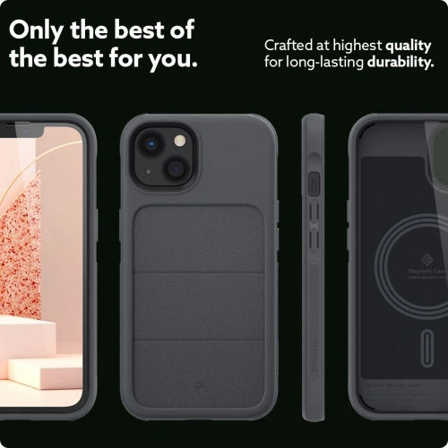 Kup Etui Caseology Stratum Apple iPhone 13 Gri cenușiu - CSL032GRY - {ean13} - Sklep Home Screen