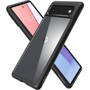 Spigen Hülle Ultra Hybrid Google Pixel 6 Mattschwarz