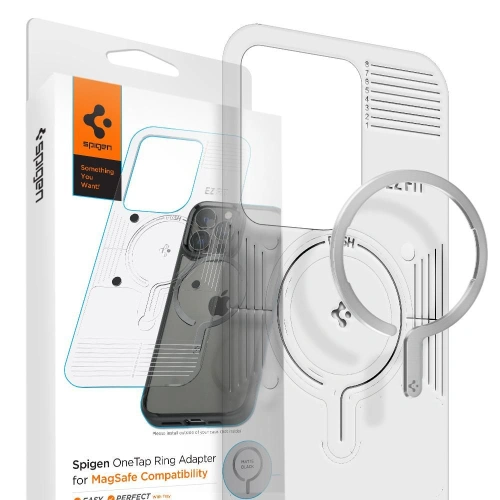 Kup Adapter Spigen OneTap Magnetic MagSafe Ring Argintiu - SPN1994SLV - {ean13} - Sklep Home Screen