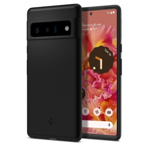 Kup Spigen Tasche Thin Fit Google Pixel 6 Pro Schwarz - SPN1997BLK - {ean13} - Sklep Home Screen