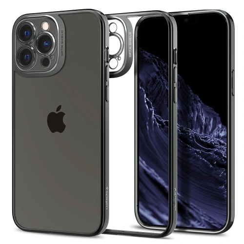 Kup Spigen Apple Tasche Optik Crystal iPhone 13 Pro Max Chromgrau - SPN2000CHRGRY - {ean13} - Sklep Home Screen
