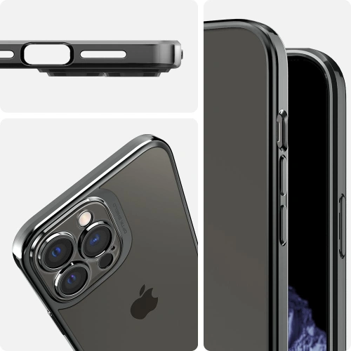 Kup Spigen Apple Tasche Optik Crystal iPhone 13 Pro Max Chromgrau - SPN2000CHRGRY - {ean13} - Sklep Home Screen