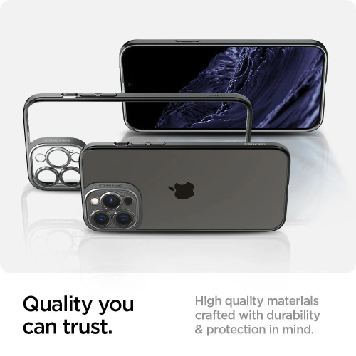 Kup Spigen Apple Tasche Optik Crystal iPhone 13 Pro Max Chromgrau - SPN2000CHRGRY - {ean13} - Sklep Home Screen