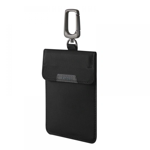 Kup Klatka Faradaya Spigen Pouch Keyless RFID Jel Blokkoló Fekete - SPN2002BLK - {ean13} - Sklep Home Screen