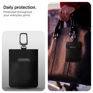 Kup Spigen Faradaysche Käfigtasche Schlüsselloser RFID-Signalblocker Schwarz - SPN2002BLK - {ean13} - Sklep Home Screen