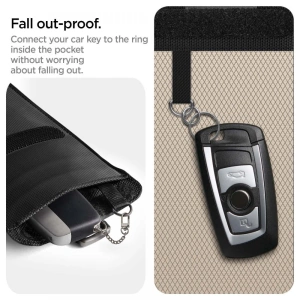 Kup Spigen Faradaysche Käfigtasche Schlüsselloser RFID-Signalblocker Schwarz - SPN2002BLK - {ean13} - Sklep Home Screen