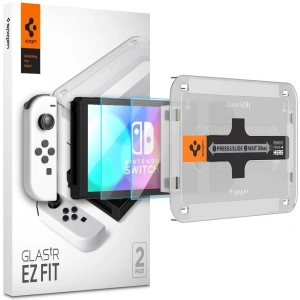Spigen GLAS.tR ez Fit Nintendo Switch Oled [2 PACK]