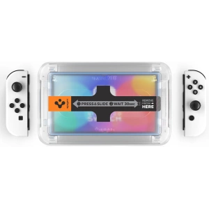 Buy Spigen GLAS.tR ez Fit Nintendo Switch Oled [2 PACK] - SPN2003 - {ean13} - Home Screen Store Europe