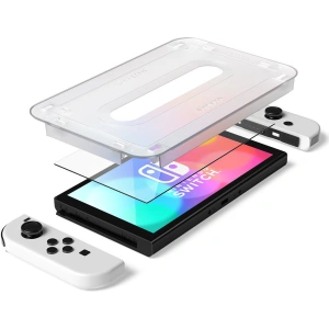 Buy Spigen GLAS.tR ez Fit Nintendo Switch Oled [2 PACK] - SPN2003 - {ean13} - Home Screen Store Europe