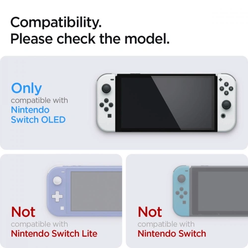 Kup Tvrdé sklo Spigen GLAS.tR ez Fit Nintendo Switch Oled [2 PACK] - SPN2003 - {ean13} - Sklep Home Screen