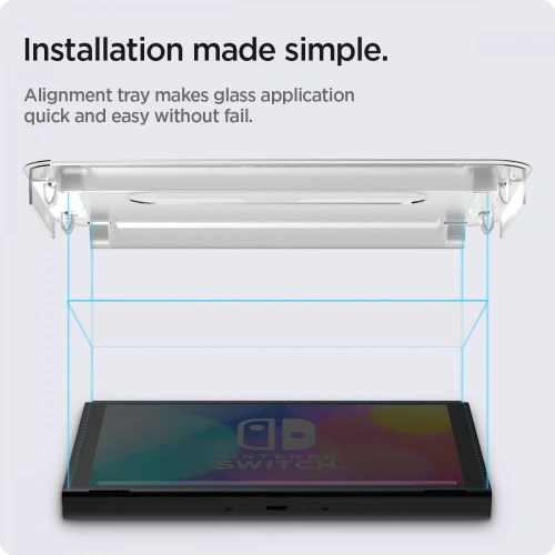 Kup Tvrdé sklo Spigen GLAS.tR ez Fit Nintendo Switch Oled [2 PACK] - SPN2003 - {ean13} - Sklep Home Screen