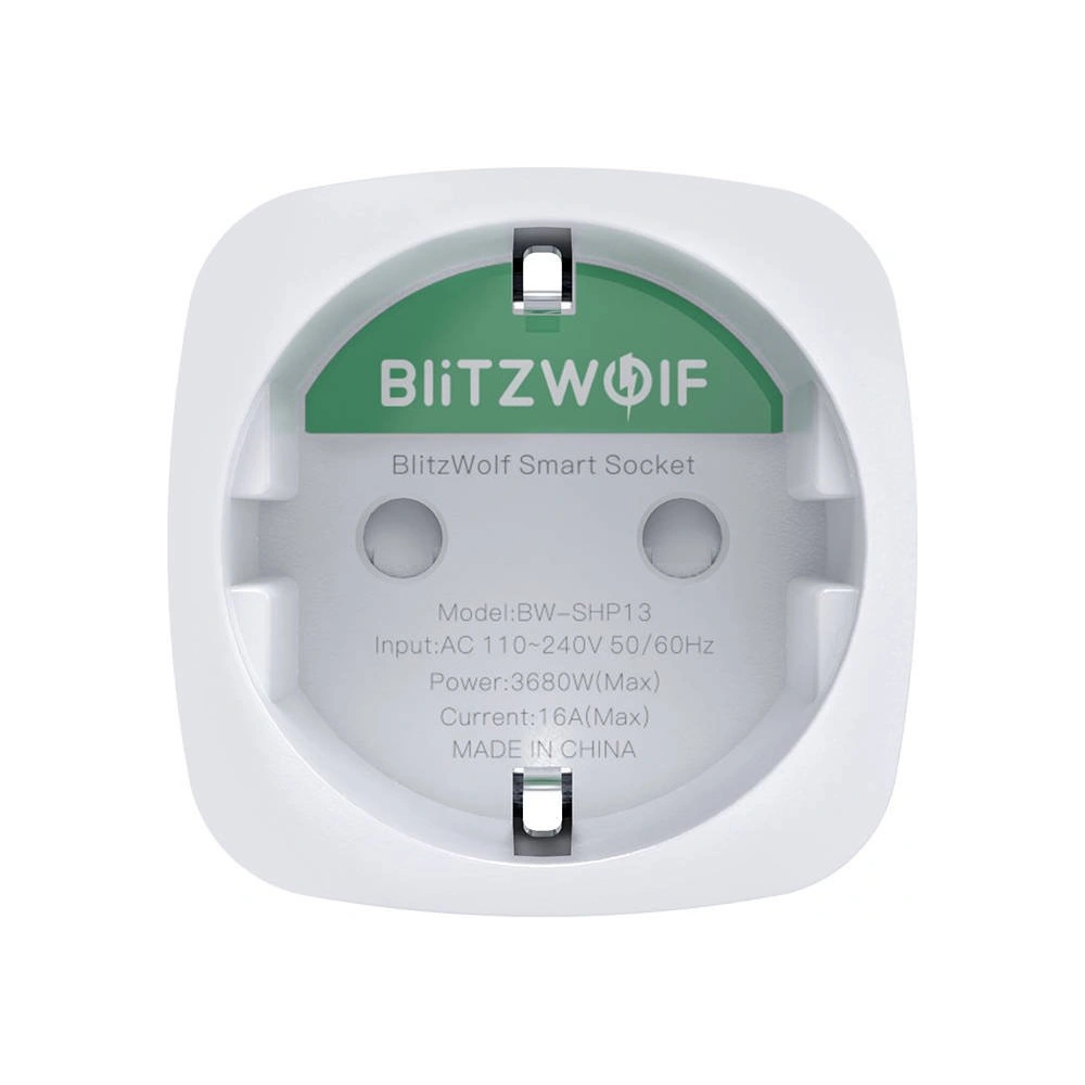 Inteligentne gniazdko WiFi Blitzwolf BW-SHP13, 3680W