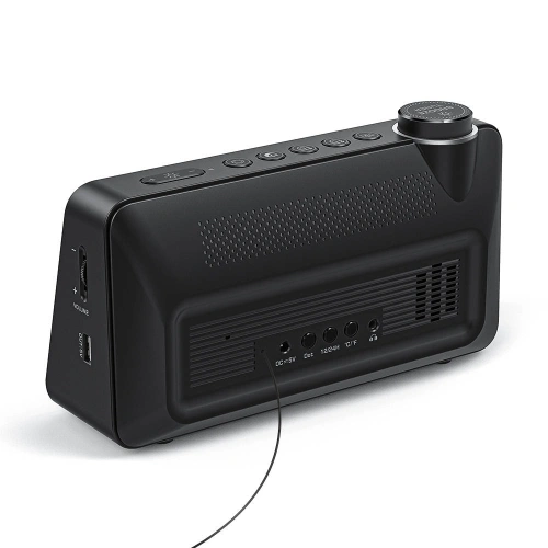 Kup BlitzWolf Radiowecker BW-LAC1 (schwarz) - BLZ395BLK - {ean13} - Sklep Home Screen