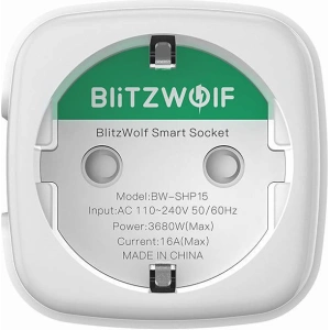 Kup Priza inteligentă Blitzwolf BW-SHP15, WiFi, 3680W - BLZ398 - {ean13} - Sklep Home Screen