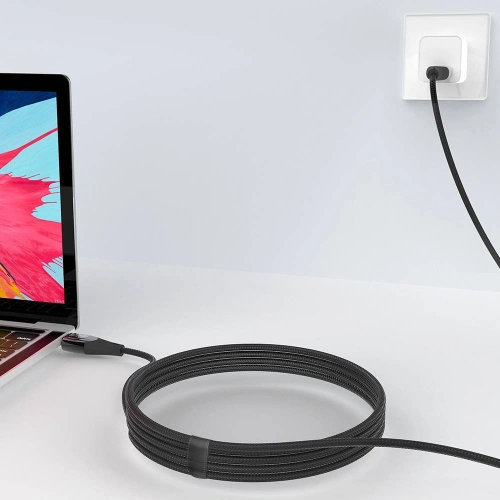 Kup Kabel USB-C do USB-C BlitzWolf BW-FC1, 96W, 5A, 1.8m (černý) - BLZ399BLK - {ean13} - Sklep Home Screen