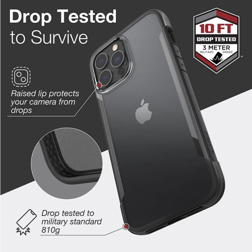 Kup Etui X-Doria Raptic Terrain Apple iPhone 13 Pro Max (Drop Tested 3m) (Black) - XDR150BLK - {ean13} - Sklep Home Screen