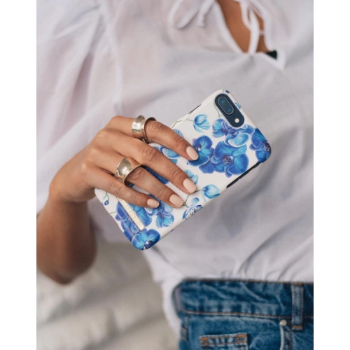 iDeal Fashion Case iPhone X (baby blue orchids)