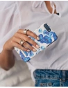 iDeal Fashion Case iPhone X (baby blue orchids)