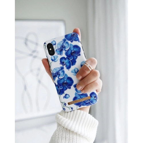iDeal Fashion Case iPhone X (baby blue orchids)