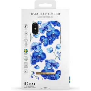 iDeal Fashion Case iPhone X (baby blue orchids)