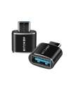 Blitzwolf BW-A4 USB zu USB-C, OTG Adapter (schwarz)