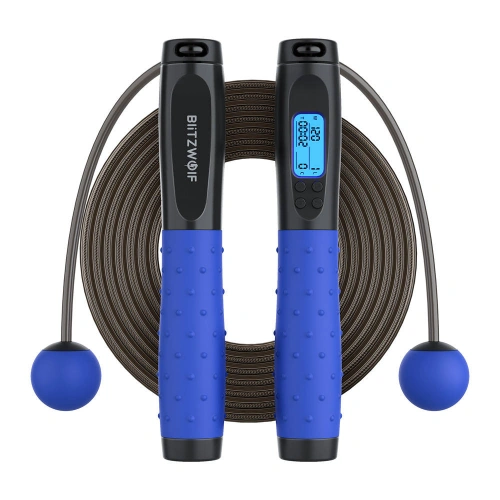 Buy Digital Jump Rope Blitzwolf BW-JR1 with Counter (black) - BLZ406BLK - {ean13} - Home Screen Store Europe