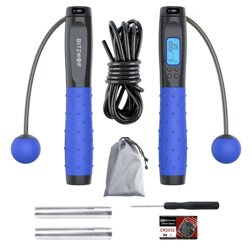 Buy Digital Jump Rope Blitzwolf BW-JR1 with Counter (black) - BLZ406BLK - {ean13} - Home Screen Store Europe