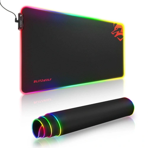 Kup Patină pentru mouse Blitzwolf BW-MP1, RGB (neagră) - BLZ408BLK - {ean13} - Sklep Home Screen