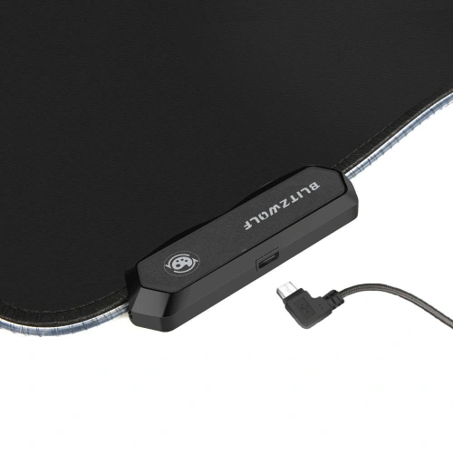 Buy RGB Gaming Mouse Pad Blitzwolf BW-MP1 (black) - BLZ408BLK - {ean13} - Home Screen Store Europe