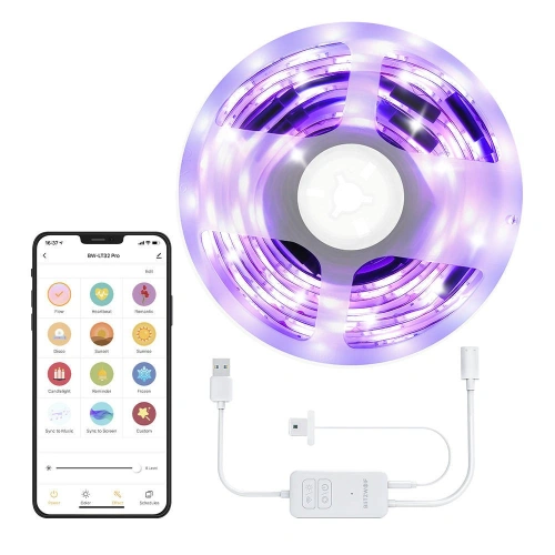 Kup Inteligentní LED páska Blitzwolf BW-LT32 Pro (2m) - BLZ412 - {ean13} - Sklep Home Screen