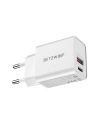 Blitzwolf BW-S20 Netzladegerät, USB, USB-C, 20W (weiß)