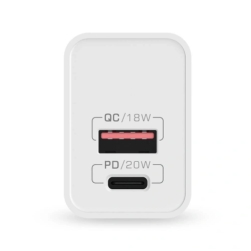 Kup Blitzwolf BW-S20 Netzladegerät, USB, USB-C, 20W (weiß) - BLZ414WHT - {ean13} - Sklep Home Screen