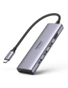 UGREEN CM511 5-in-1 Adapter USB-C Hub to 3x USB3.0 + HDMI + TF / SD (Gray)
