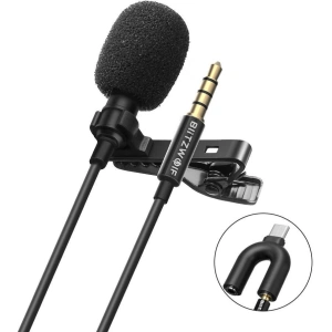 Kup Mikrofon krawatowy Blitzwolf BW-CM1 z klipsem, AUX, USB-C, 1,5m - BLZ415 - {ean13} - Sklep Home Screen