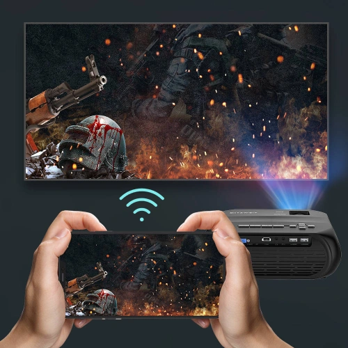 Kup BlitzWolf Projektor / Beamer BW-VP11 (schwarz) - BLZ416BLK - {ean13} - Sklep Home Screen