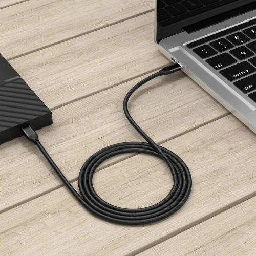 Kup Kabel USB-C do USB-C BlitzWolf BW-HDC3, PD, 100W, 1m (černý) - BLZ418BLK - {ean13} - Sklep Home Screen