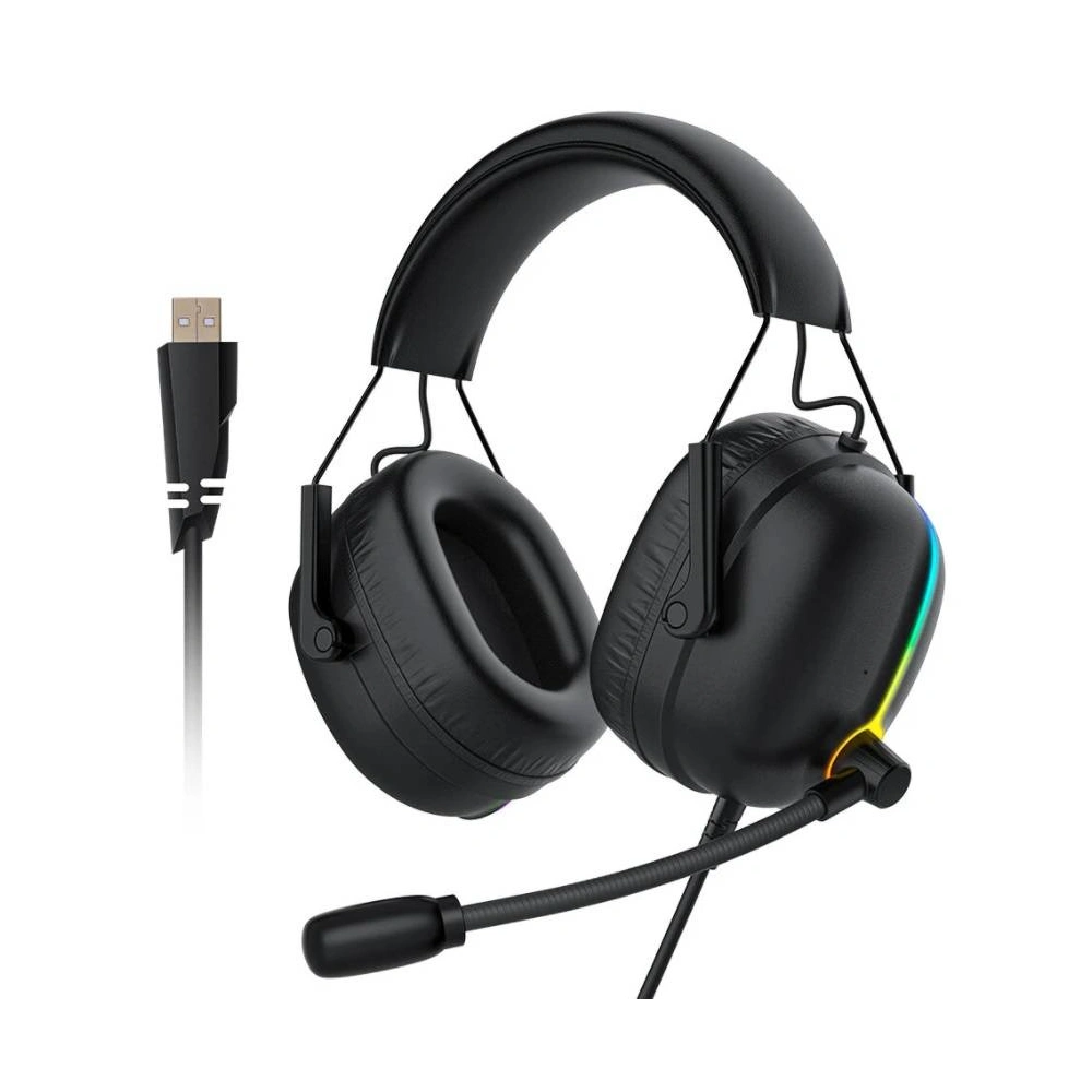 Słuchawki gamingowe BlitzWolf AA-GB4, RGB, 7.1 (czarne)