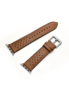 Buy Tech-Protect Leather Apple Watch 4/5/6/7/SE 44/45mm Brown - THP749BR - {ean13} - Home Screen Store Europe