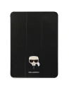 Etui Karl Lagerfeld KLFC11OKHK Apple iPad Pro 11 2021 (3. generációs) Book Cover fekete/black Saffiano Karl Head