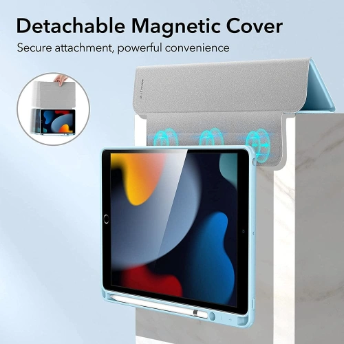 Kup Etui ESR Rebound Hybrid Apple iPad 10.2 2019/2020/2021 (7., 8. a 9. generace) Frosted Blue - ESR435BLU - {ean13} - Sklep Home Screen