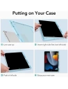 Kup Etui ESR Rebound Hybrid Apple iPad 10.2 2019/2020/2021 (7., 8. a 9. generace) Frosted Blue - ESR435BLU - {ean13} - Sklep Home Screen