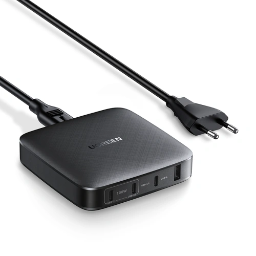 Kup Încărcător de rețea UGREEN CD226, USB QC3.0, 3x USB-C, 100W, PD (negru) - UGR1081BLK - {ean13} - Sklep Home Screen