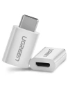 Adaptér micro USB na USB-C UGREEN US157 (bílý)